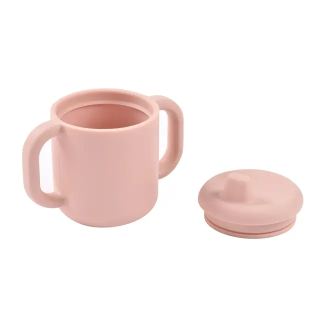 Cana de antrenament silicon Beaba Cotton Candy