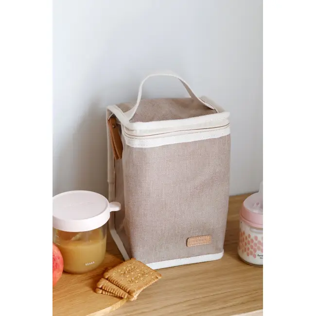 Geanta izoterma Beaba Eco Heather Gazelle