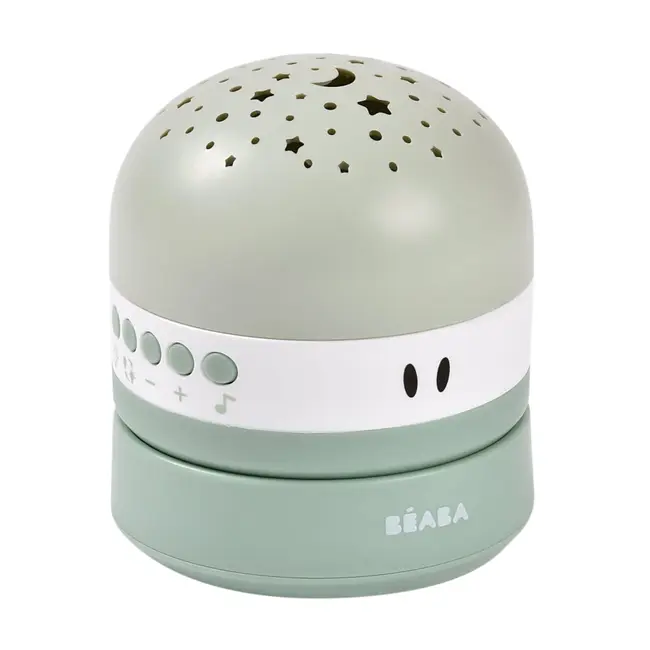 Lampa de veghe cu proiector Beaba Pixie Sage Green