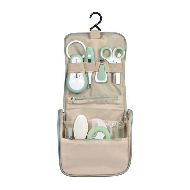 Set de ingrijire Beaba 10 piese Sage Green