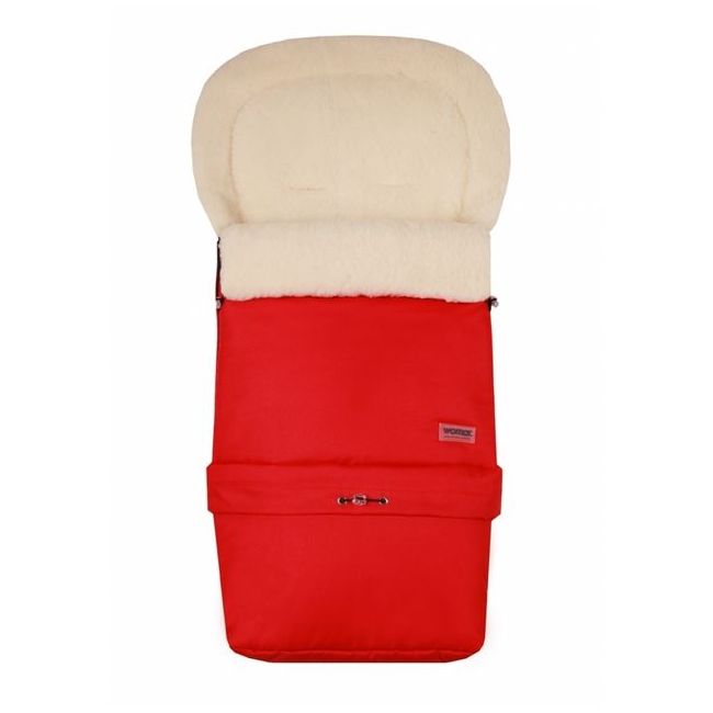 Sac de iarna Sleep and Grow Eco N20 din lana oaie Womar Zaffiro AN-SW-20 BBJAN-SW-20_Rosu