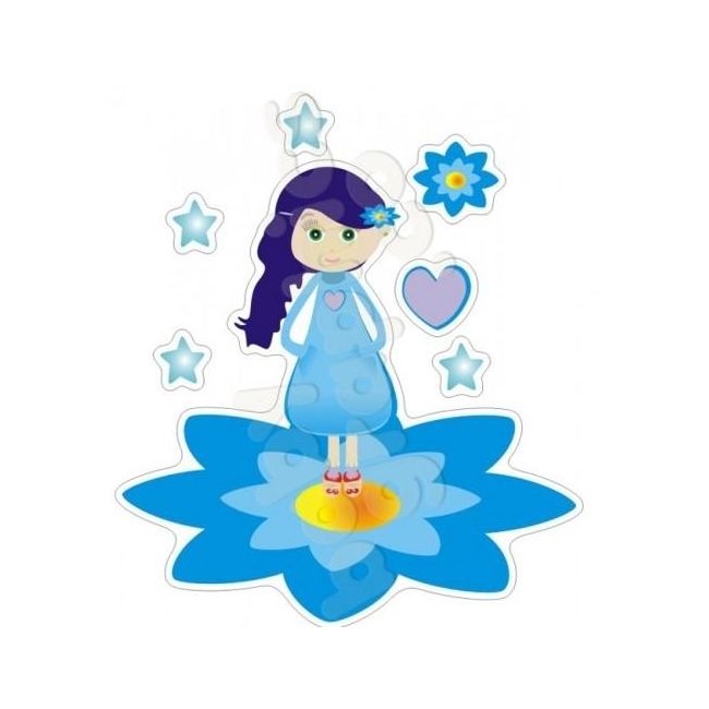 Sticker perete Flori si copacei -  BBG007