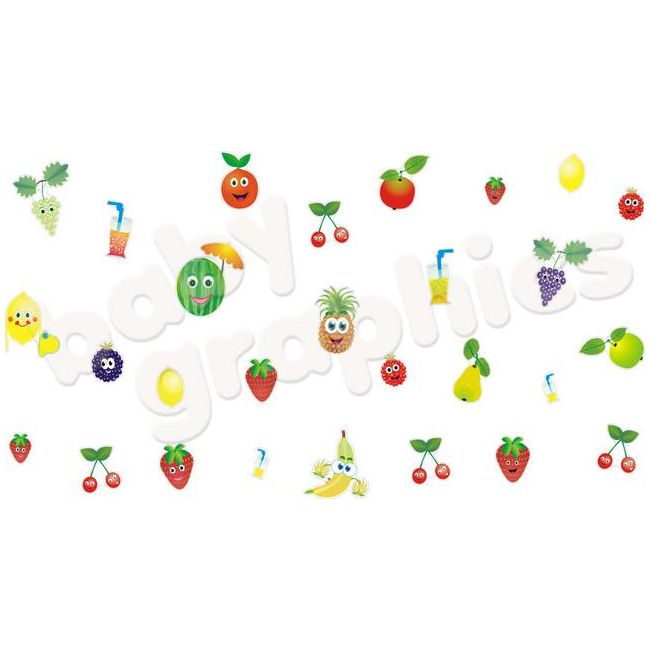 Sticker perete Fructe suc -  BBG010
