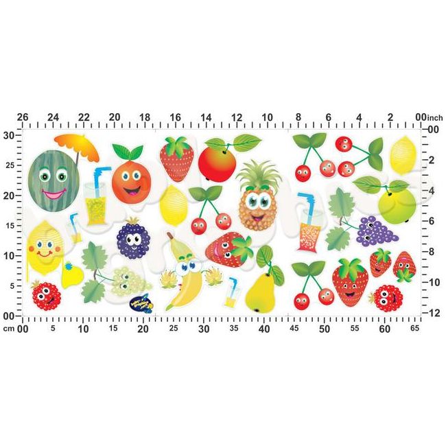 Sticker perete Fructe suc -  BBG010
