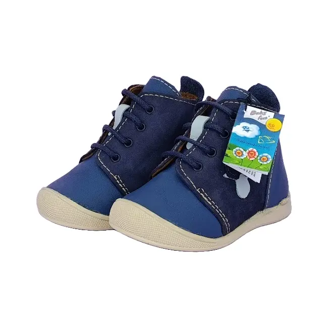 Ghetute baieti bleumarin, model Flipper (Marime: 19, Culoare nappa: bleumarin, Decor: Testoasa) BFOX231201_marine_19