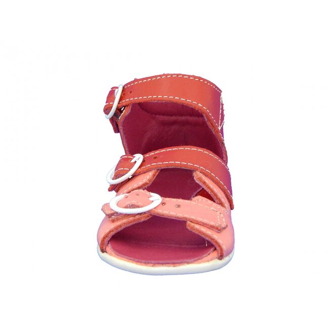 Sandale copii Thassos-Rosu (Culoare nappa: Roz-rosu, Marime: 24)