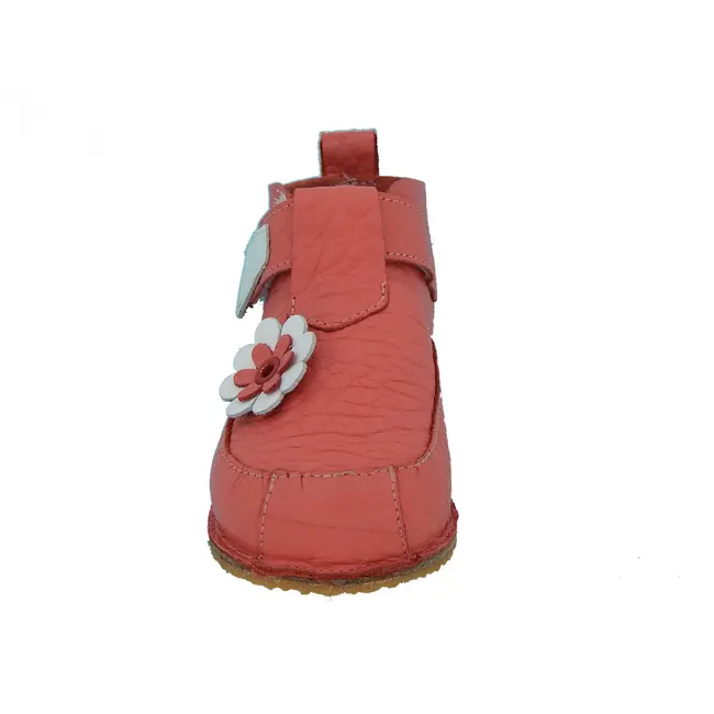 Ghetute Barefoot Baby fox (Marime: 20, Culoare nappa: Roz, Decor: Floare)