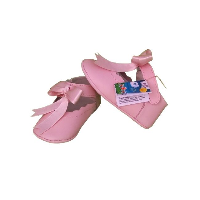 Balerini botez Lore by Baby fox (Culoare nappa: alb, Marime: 15, Decor: Funda)