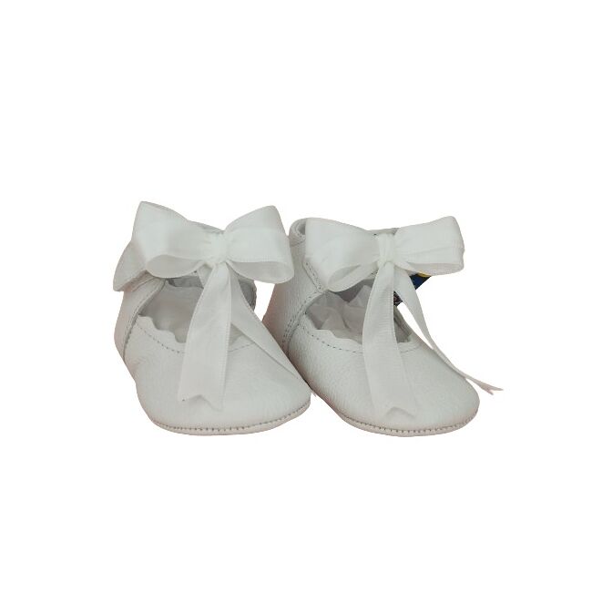 Balerini botez Lore by Baby fox (Culoare nappa: alb, Marime: 15, Decor: Funda)