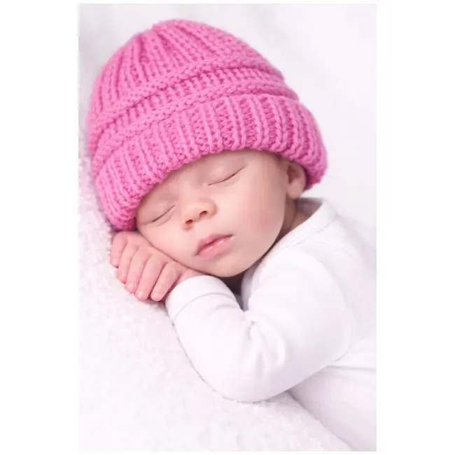 Caciulita roz ciclamen crosetata tip fes pentru bebelusi mdx-22038-4-sa1