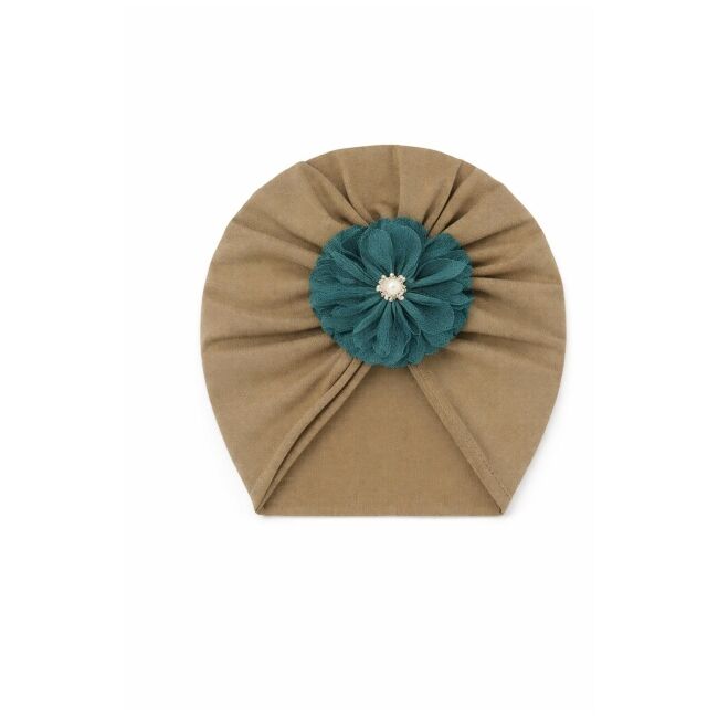 Caciulita kaki tip turban - floricica mbx-20146-1-ct1