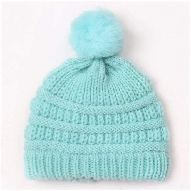 Caciulita vernil crosetata tip fes cu ciucuras pentru bebelusi mbx-22044-2-sa3