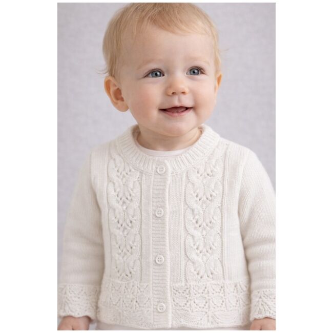 Cardigan tricotat modify pentru bebeluși – confort și stil bbe3236-1