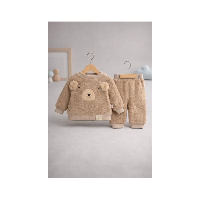 Costum maro de pluș cu față de urs – bymurat – turcia bkr10072-1