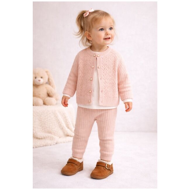 Set tricot 3 piese bigimay confort & stil bebeluși bp1535-1