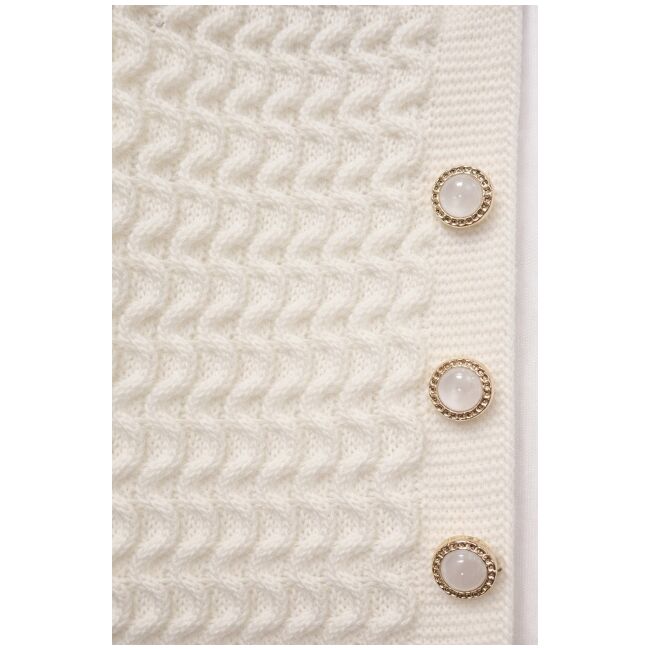 Set tricotat bebelusi 3 piese, cardigan + bluza + pantaloni trpb0007