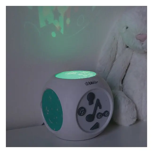 Lampa de veghe muzicala cu proiector bbl&uuml;v K&uuml;be