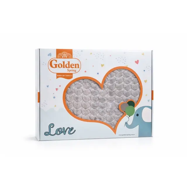 Patura bebelusi matlasata cu model embosat, moale si confortabila, ideala pentru patut si carucior trpb0064