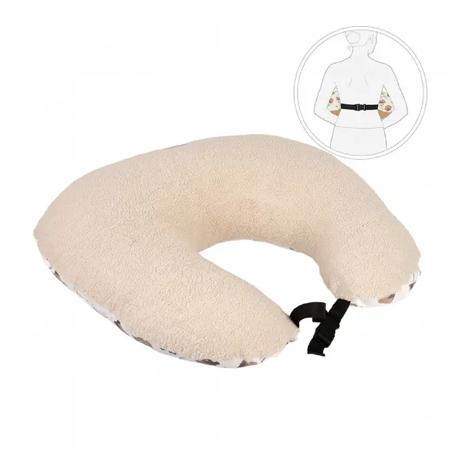 Perna multifunctionala pentru alaptare Cream Teddy SeviBebe BBKSEV_77-5