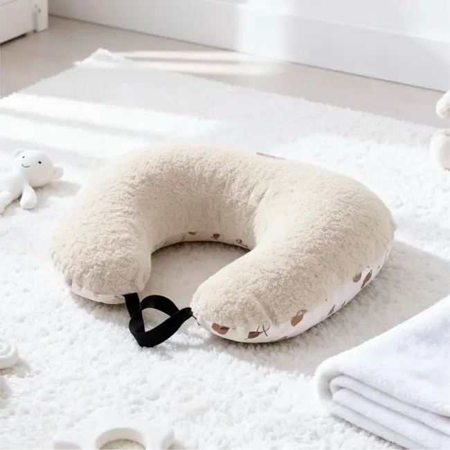 Perna multifunctionala pentru alaptare Cream Teddy SeviBebe BBKSEV_77-5