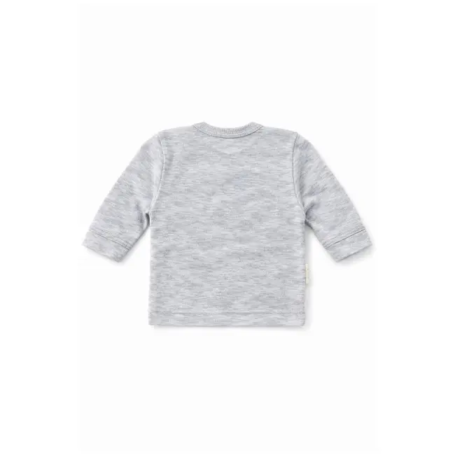 Set bebelus 3 piese bumbac cu imprimeu pui, pantaloni cu botosei si caciulita trpb0079-cp1