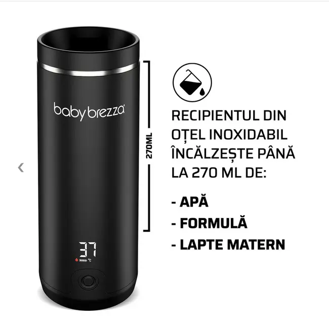 Superfast Portable Bottle Warmer BabyBrezza
