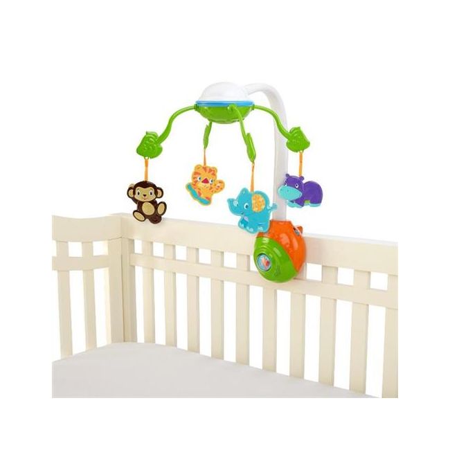 Bright Starts - Carusel Soothing Safari 2 In 1 Mobile BBB8352