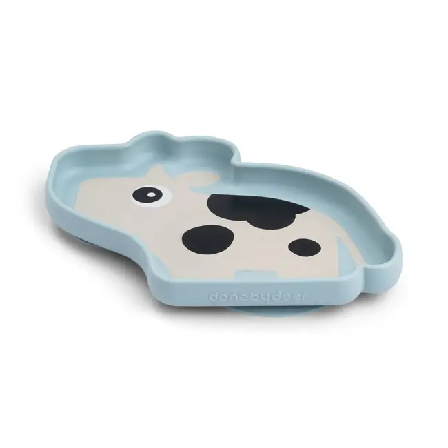 Bol silicon StickStay Done by Deer Dotti Blue