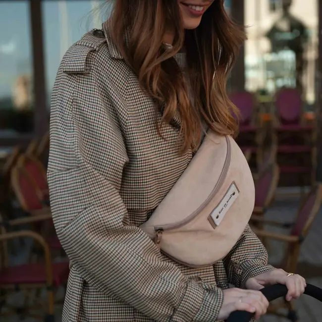 Borseta bebelusi Baby On Board Armelle Banana Naturel