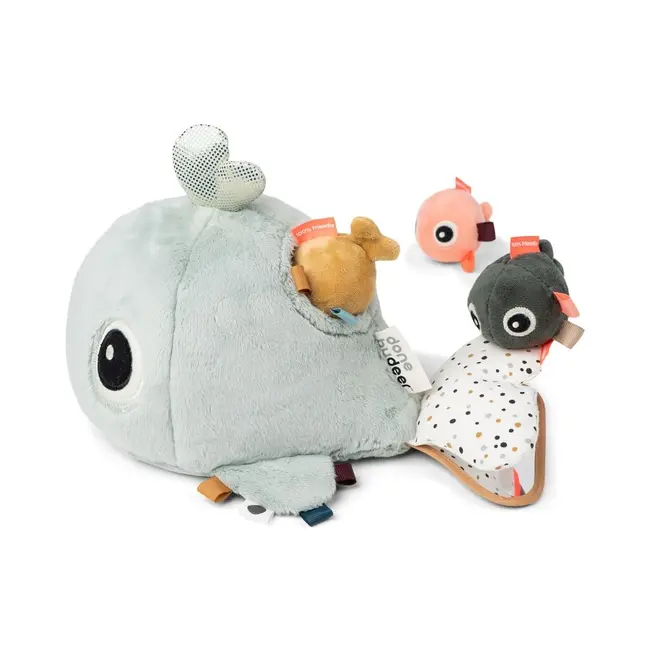 Jucarie educativa HideSeek Done by Deer din plus Wally Blue