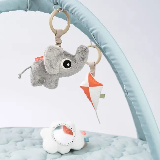 Salteluta de joaca cu activitati Done by Deer Playground Blue