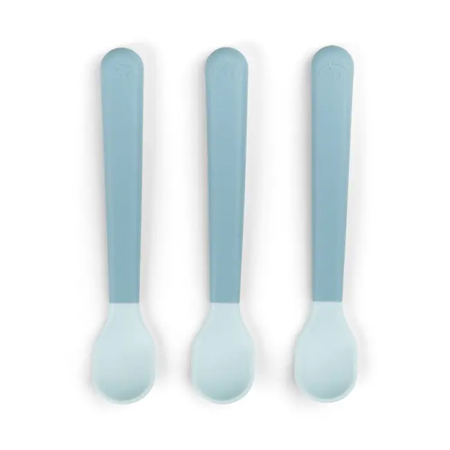 Set 3 lingurite Done by Deer Foodie Easy-Grip Blue