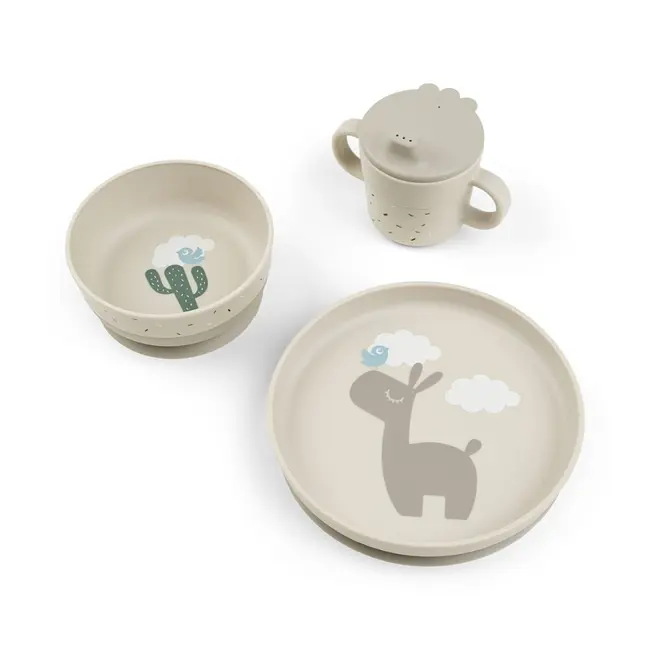 Set de masa cu ventuza Done by Deer Foodie Lalee Sand