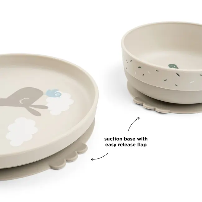 Set de masa cu ventuza Done by Deer Foodie Lalee Sand