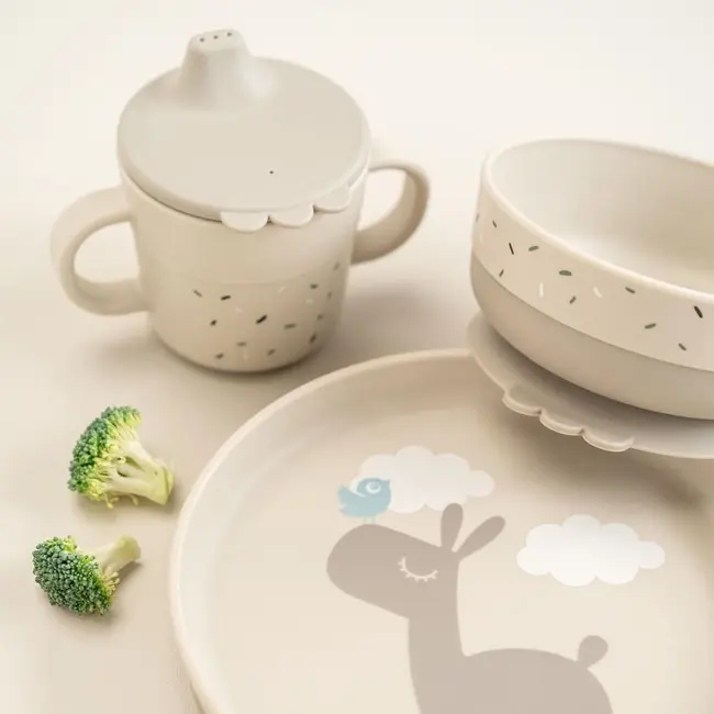 Set de masa cu ventuza Done by Deer Foodie Lalee Sand