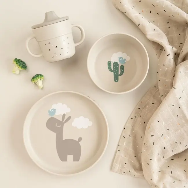 Set de masa cu ventuza Done by Deer Foodie Lalee Sand