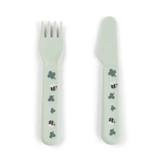 Set de masa cu ventuza Done by Deer Foodie Tiny Farm Green