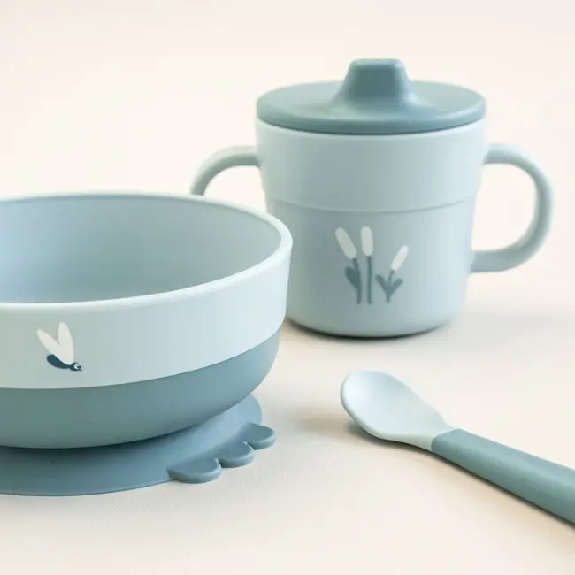 Set prima masa cu ventuza Done by Deer Foodie Elphee Blue