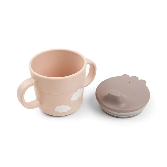 Set prima masa cu ventuza Done by Deer Foodie Happy Clouds Powder