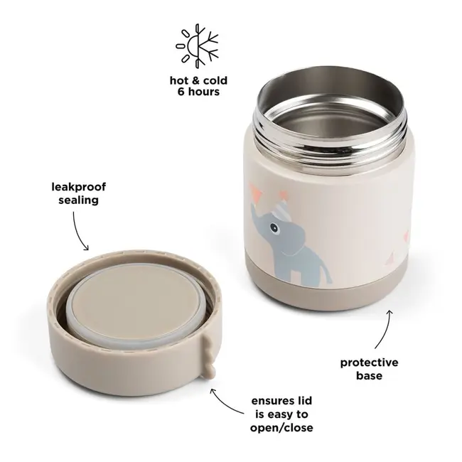 Termos alimente Done by Deer Celebration Sand 300ml