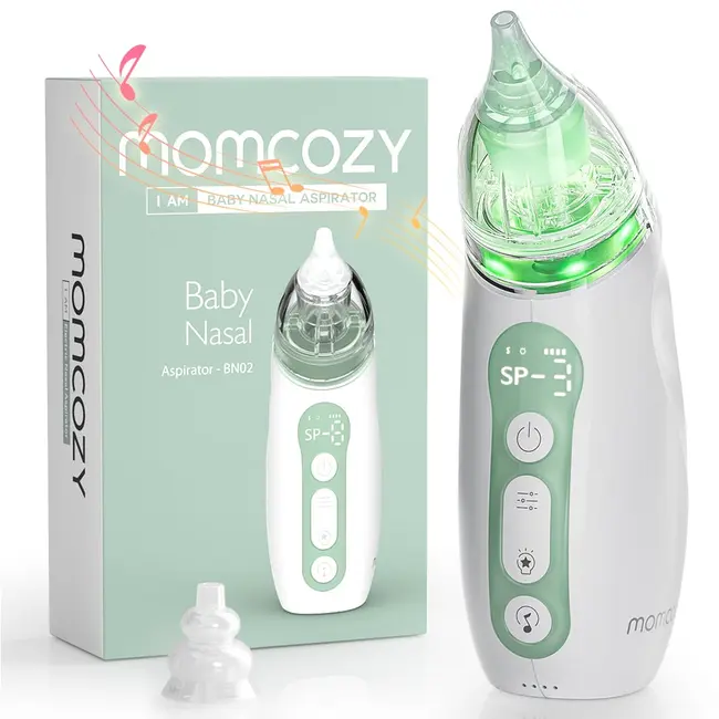 Aspirator nazal Momcozy silentios cu acumulator