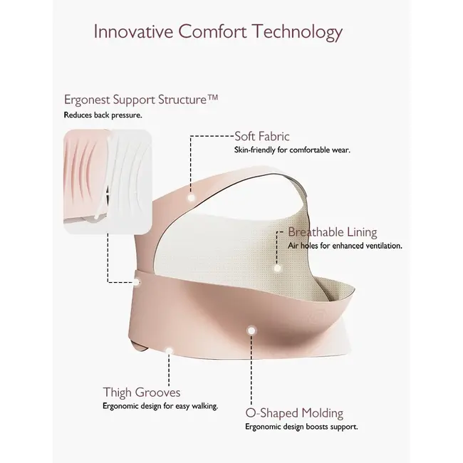 Centura gravide Momcozy pentru sustinerea greutatii abdominale Skin L