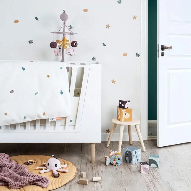 Cuburi de construit Done by Deer Deer Friends Colour Mix