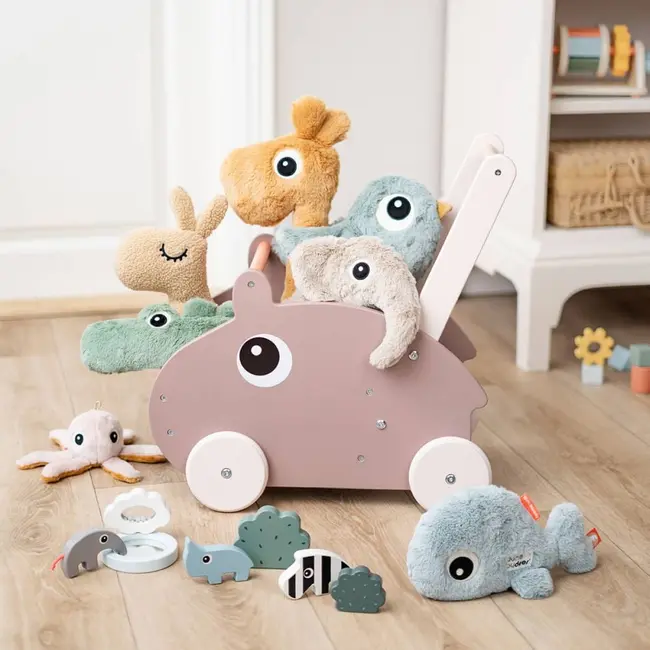 Jucarie de impins Done by Deer din lemn Ozzo Powder