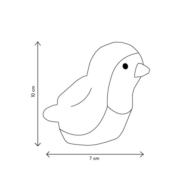 Jucarie de plus Wild  Soft - Mierla colectia Graden Friends