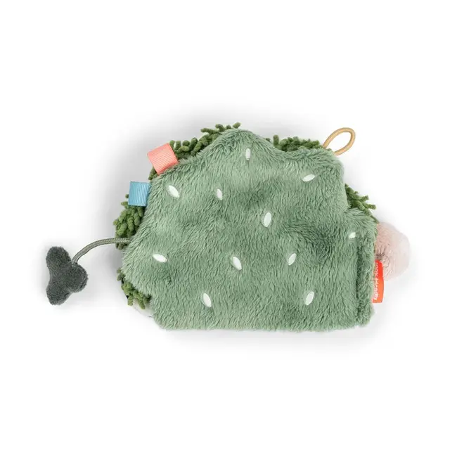 Jucarie senzoriala carticica de plus Done by Deer Tiny Farm Colour Mix