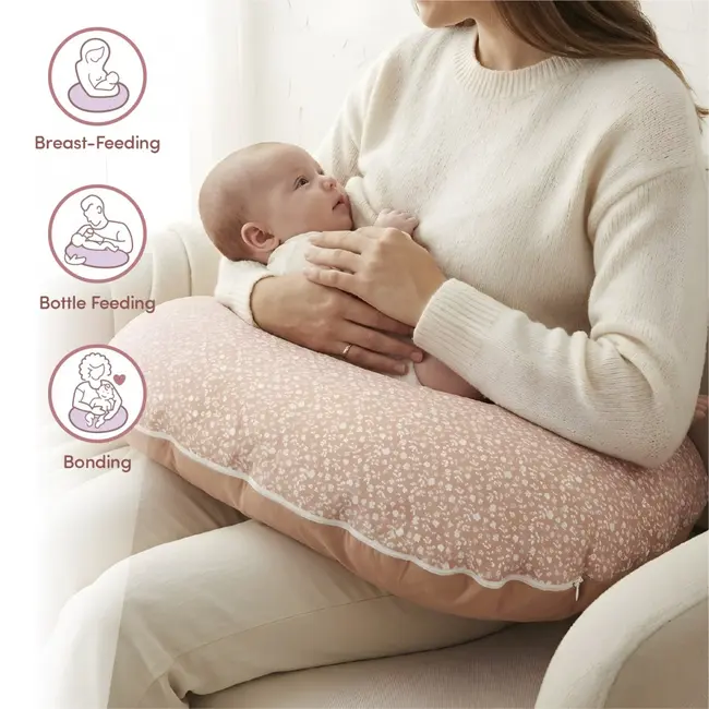 Perna alaptare cu centura Salmon Pink Sevibebe BBKSEV_379-16