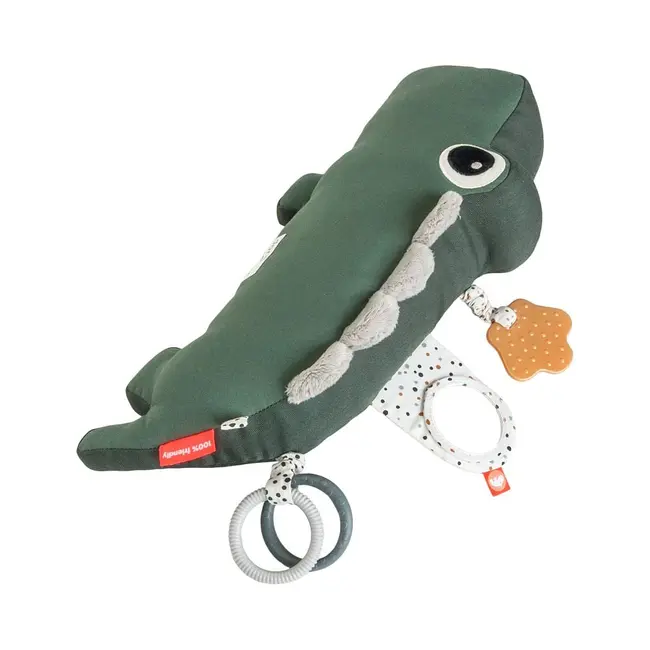 Perna cu activitati Tummy Time Done by Deer Croco Green