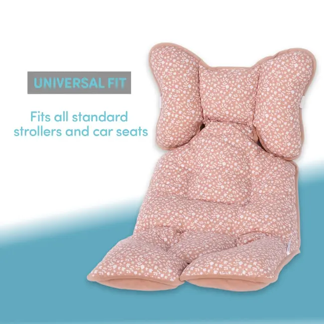 Protectie textila carucior/Scaun auto Salmon Pink SeviBebe BBKSEV_8376-16