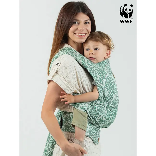 Sale marsupiu isara quick half buckle majestic green forest